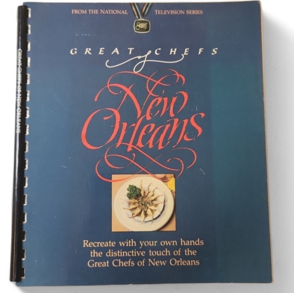 Great Chefs of New Orleans Spiral-Bound Cookbook – From National TV Series